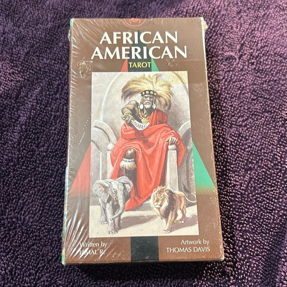African American tarot cards full size deck